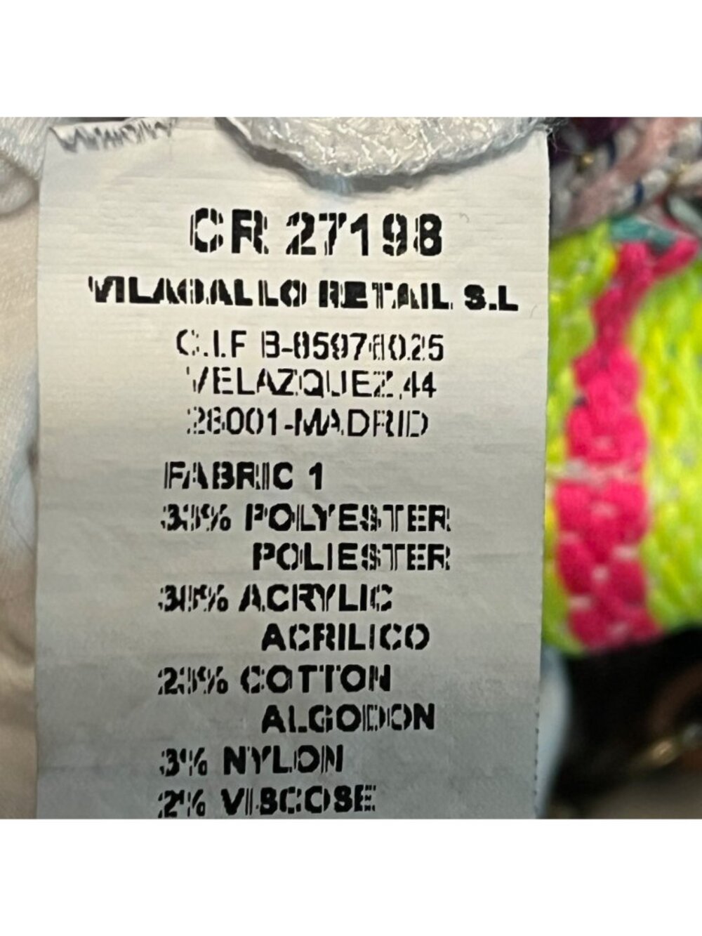 VILAGALLO Embroidered Knit and Jersey Top Size XS - Picture 8 of 8